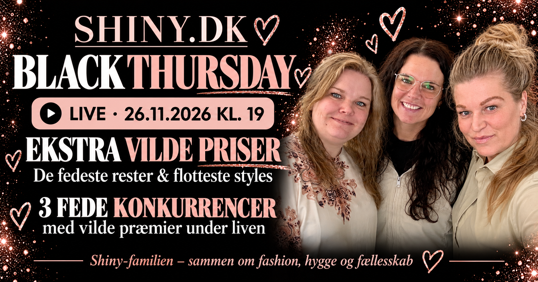 Black Thursday &middot; torsdag 26. november kl. 19 hos Shiny.dk