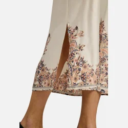 Liberte Essentiel Wennise LS Dress Creme Paisley