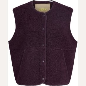 JJXX Vera Teddy Vest OTW Winetasting