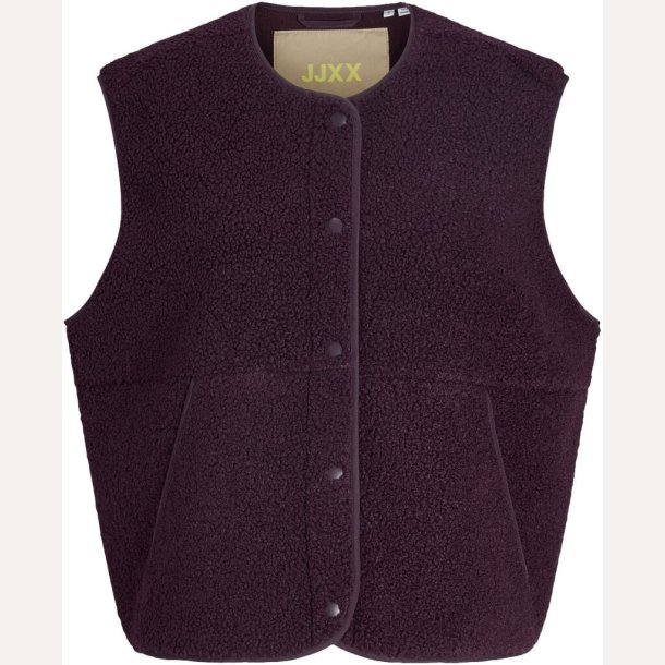 JJXX Vera Teddy Vest OTW Winetasting