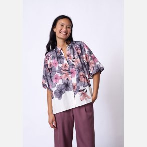 Sisters Point Elice skjorte bluse cream flower