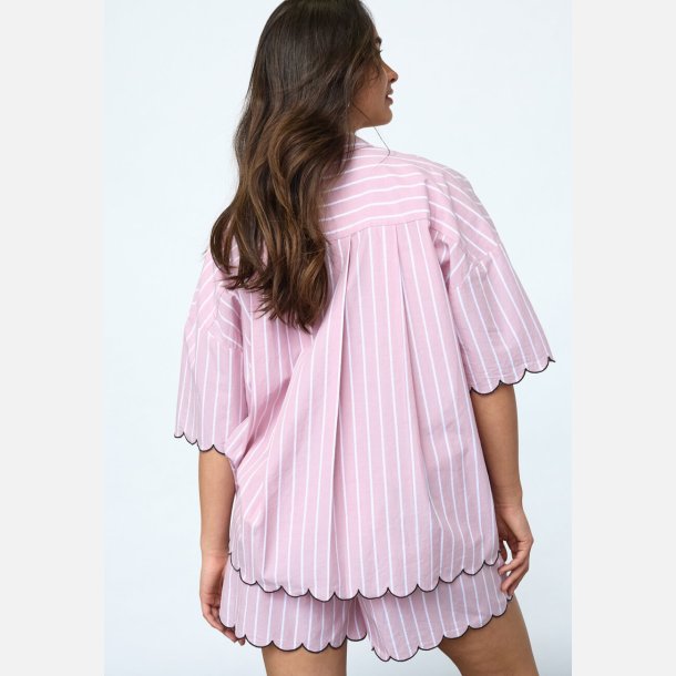 Sisters Point Ella Shirt Mauve Stripes 