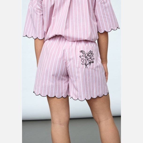 Sisters Point Ella Shorts Mauve Stripes 
