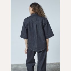 Sisters Point Olea Skjorte Jakke Black Unwashed 
