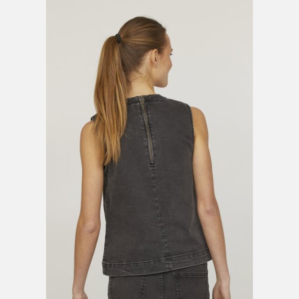 Sisters Point Ovea Top Grey Wash