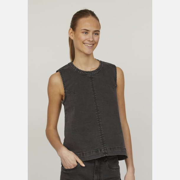 Sisters Point Ovea Top Grey Wash