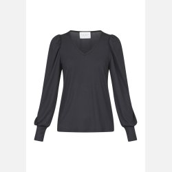 Sisters Point Vya bluse sort