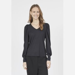 Sisters Point Vya bluse sort