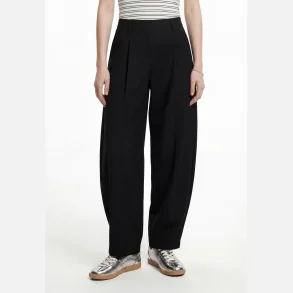 Pieces Bosella barrel pants sort