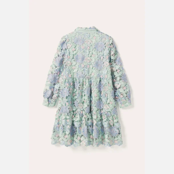 Noella Star LS Dress Blue Mix