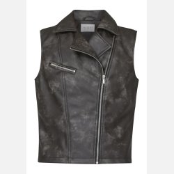 Sisters Point Dazia Vest Washed Black