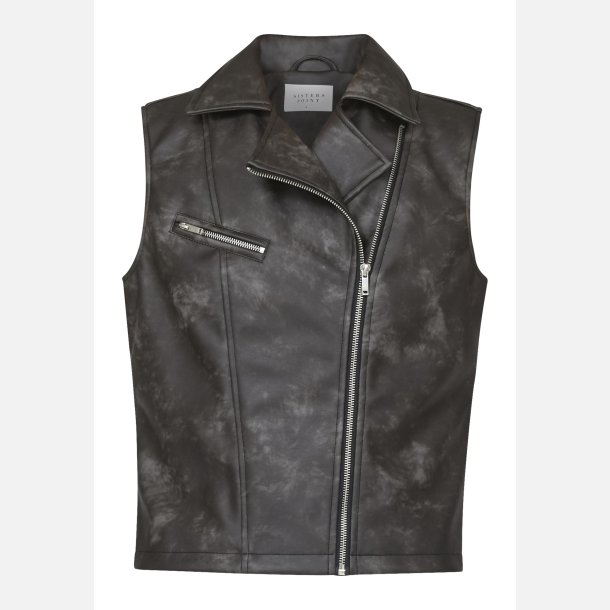 Sisters Point Dazia Vest Washed Black