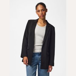Pieces Bozzy LS Loose Blazer Black