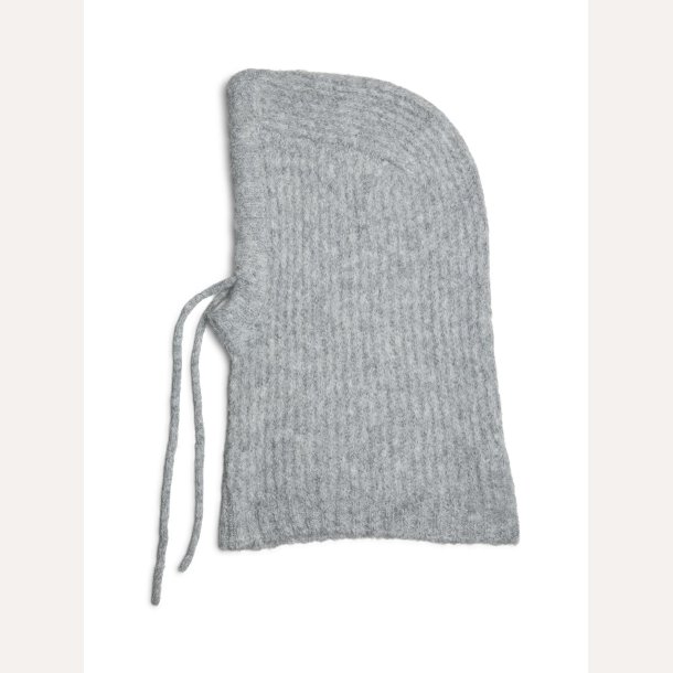 Pieces Nambi Balaclava Light Grey Melange 