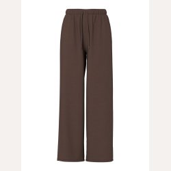 Pieces Chilli HW New Wide Sweat Pants Hot Fudge