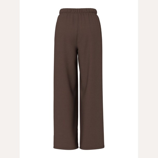 Pieces Chilli HW New Wide Sweat Pants Hot Fudge