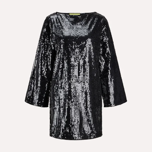 JJXX Izzy Sequin LS Dress WVN Black