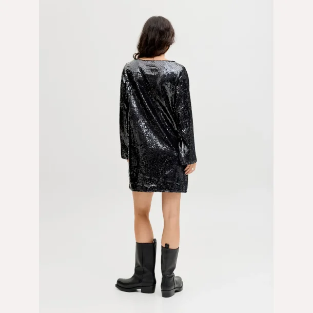 JJXX Izzy Sequin LS Dress WVN Black