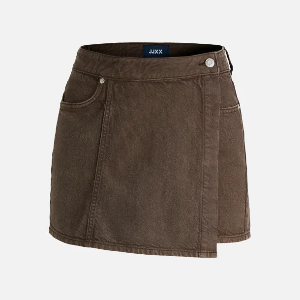 JJXX Greta Lea HW Skort Denim Brun