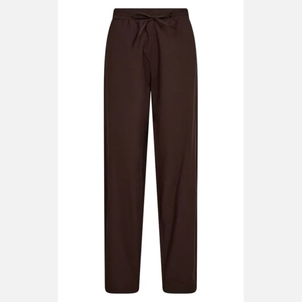 Freequent Jally Pants Poplin Coffee Bean
