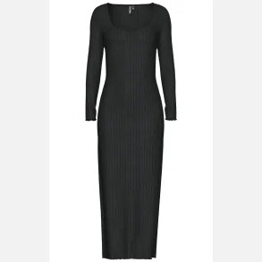 Pieces Iris Ankel Kjole Gr Eller Sort