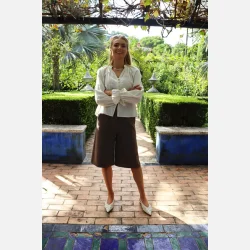 Liberte Essentiel Freddy Long Shorts Nougat Brown