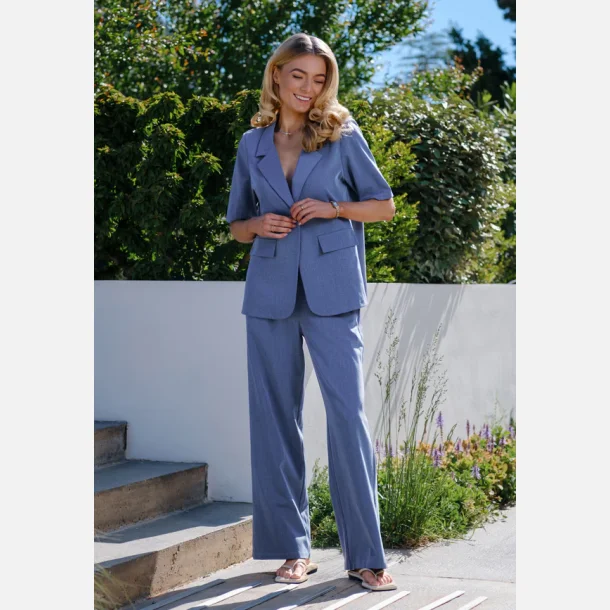 Liberte Essentiel Freddy Wide Pants Denim Blue 