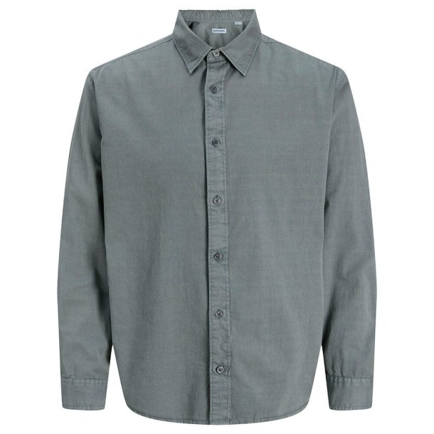 Jack &amp; Jones Charge Faded Shirt Stormy Weather