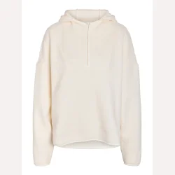 Noisy May Cozy Halfway Zip Sweater Eggnog