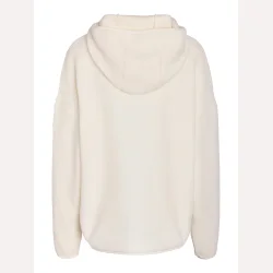 Noisy May Cozy Halfway Zip Sweater Eggnog