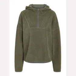 Noisy May Cozy Halfway Zip Sweater Kalamata