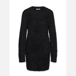 Noisy May Sassy Knit Dress Black