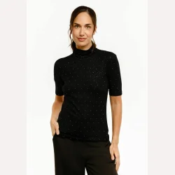 Liberte Essentiel Tammi SS Blouse Black