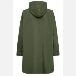 Freequent Mow Poncho Regnjakke Grn