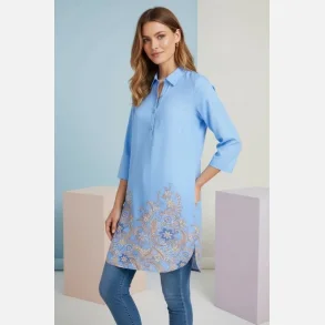 Cassiopeia Janilla Tunic Blue Combi