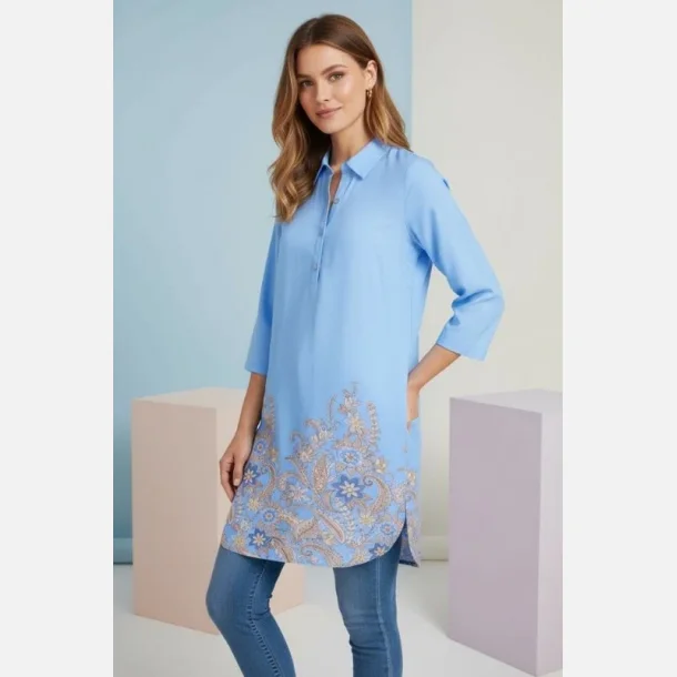 Cassiopeia Janilla Tunic Blue Combi