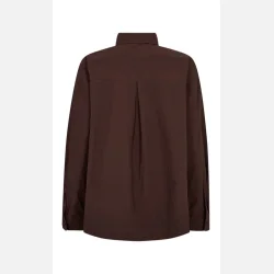 Freequent Jally Shirt Poplin Coffee Bean