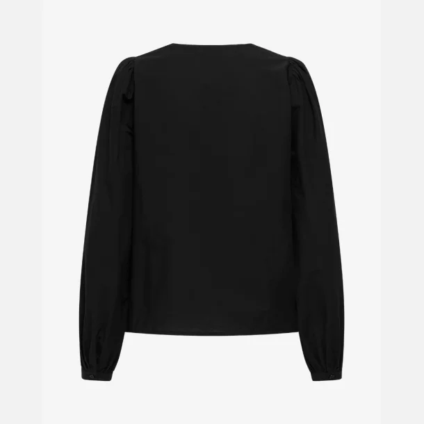 JDY Molly Anglaise Top Black/White