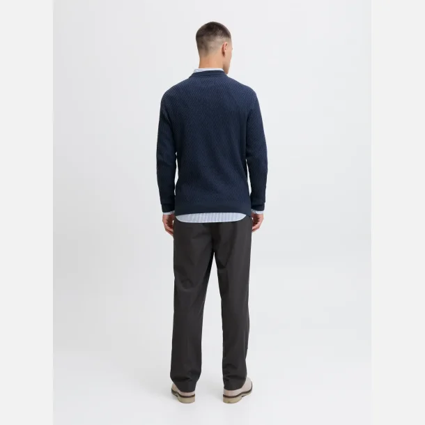 Jack &amp; Jones Regan Knit Crew Neck Navy