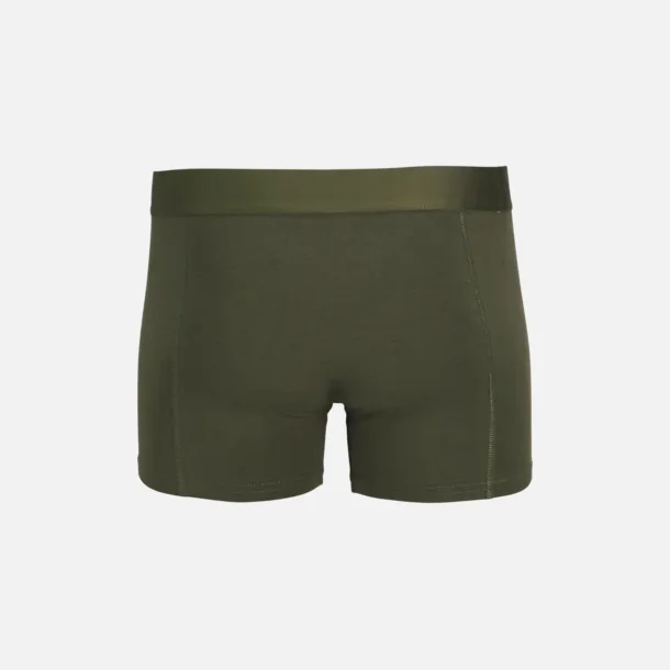 Jack &amp; Jones Basic bamboo trunks 3 pak forest/sort/navy