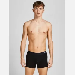 Jack &amp; Jones Basic bamboo trunks 3 pak forest/sort/navy