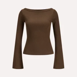 JJXX Fifi Boatneck LS Wide Top Demitasse 