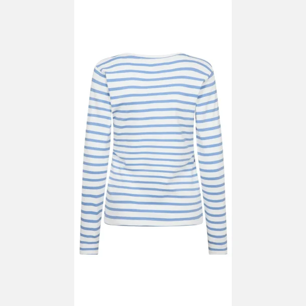 Freequent Famila Tee Striped Embroidery 