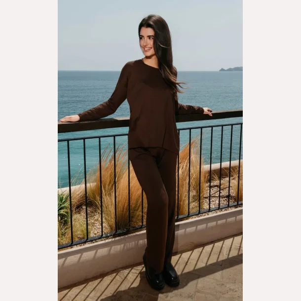 Liberte Essentiel Alma Wide Pants Espresso 