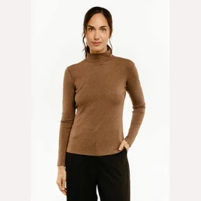 Liberte Essentiel Tammi LS Blouse Brown