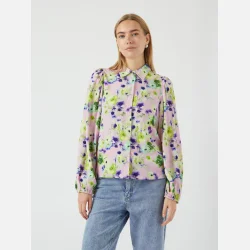 YAS Asina LS Shirt Pale Lilac 