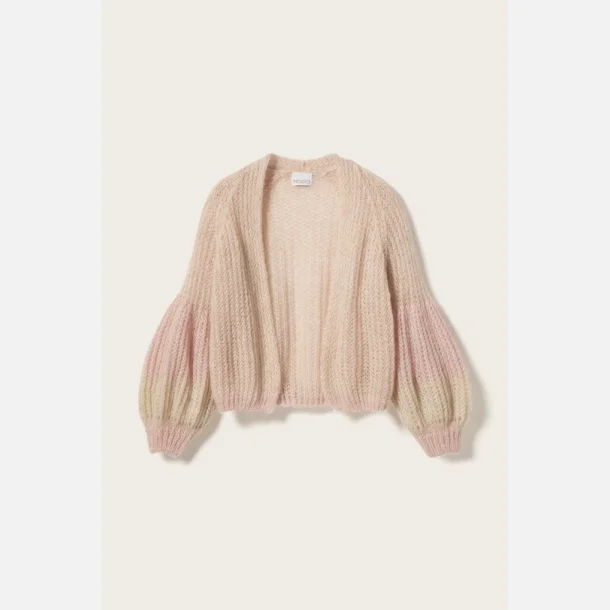 Noella Liana Knit Cardigan Blush/Cream