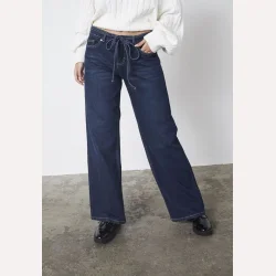 Sisters Point Onea Belt Denim Blue Wash