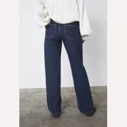 Sisters Point Onea Belt Denim Blue Wash