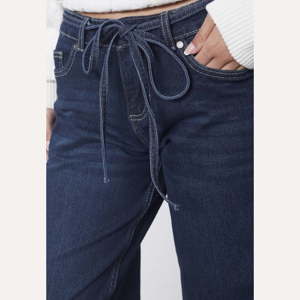 Sisters Point Onea Belt Denim Blue Wash